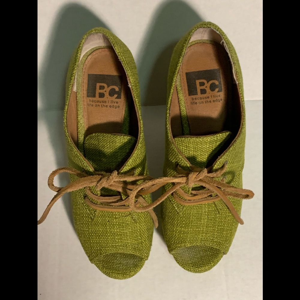 BC wedge shoes